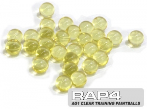 68 Cal AG1 Non-Lethal Clear Training Paintball - 500ct (Clear) – MCS
